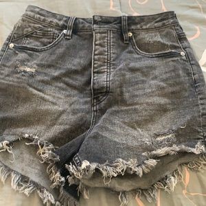 Free People curvy shorts